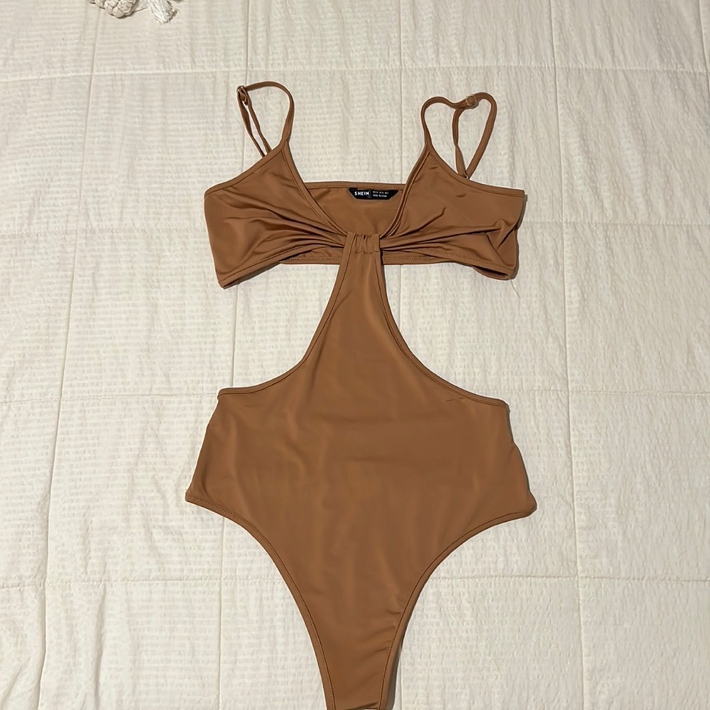 Tan Body Suit